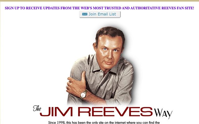 The Jim Reeves Way